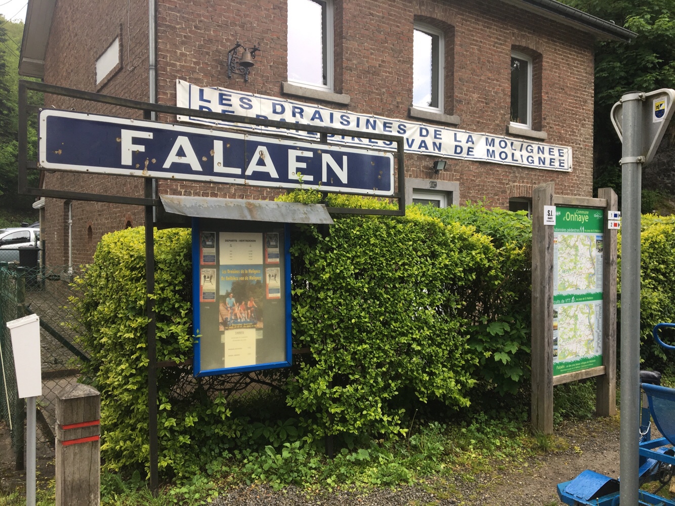 Railbikes in Falaen Belgium