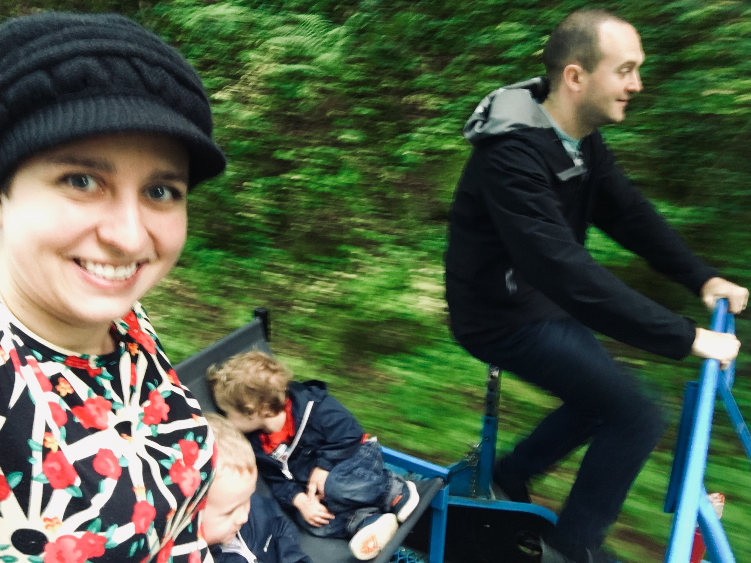 Railbikes in Falaen Belgium