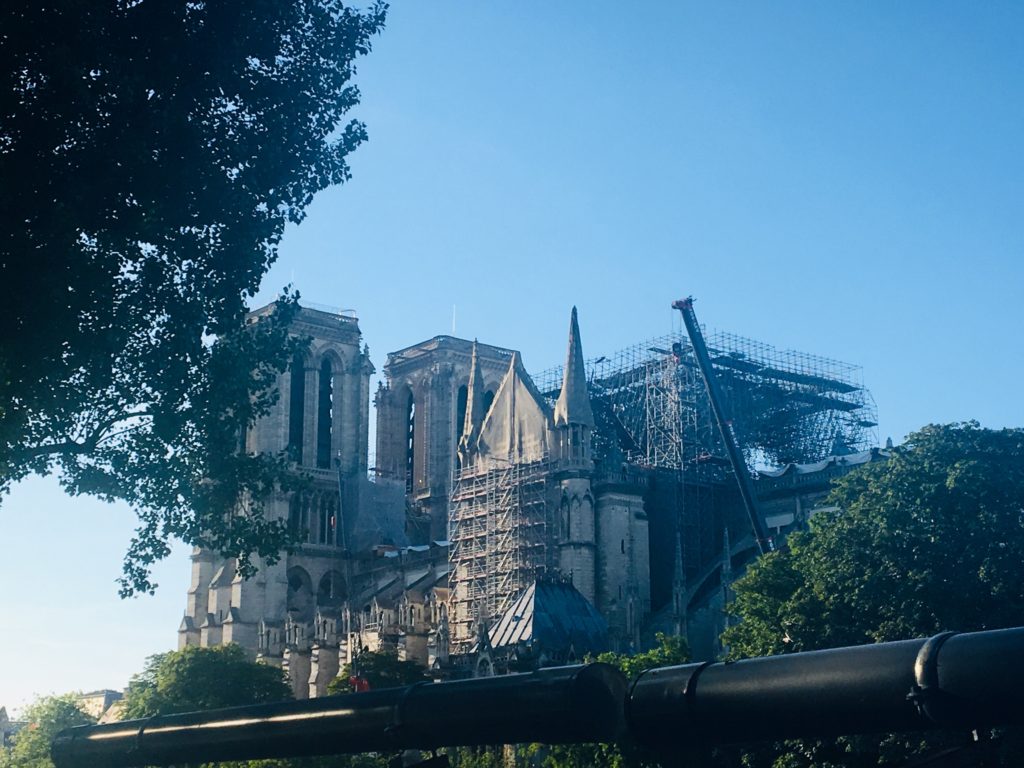 Cathedral of Notre Dame, post fire